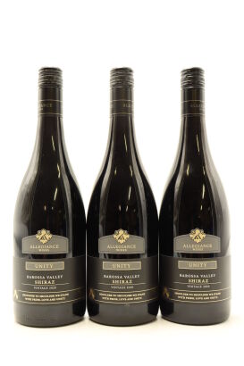 (3) 2020 Allegiance Wines 'Unity' Shiraz, Barossa Valley