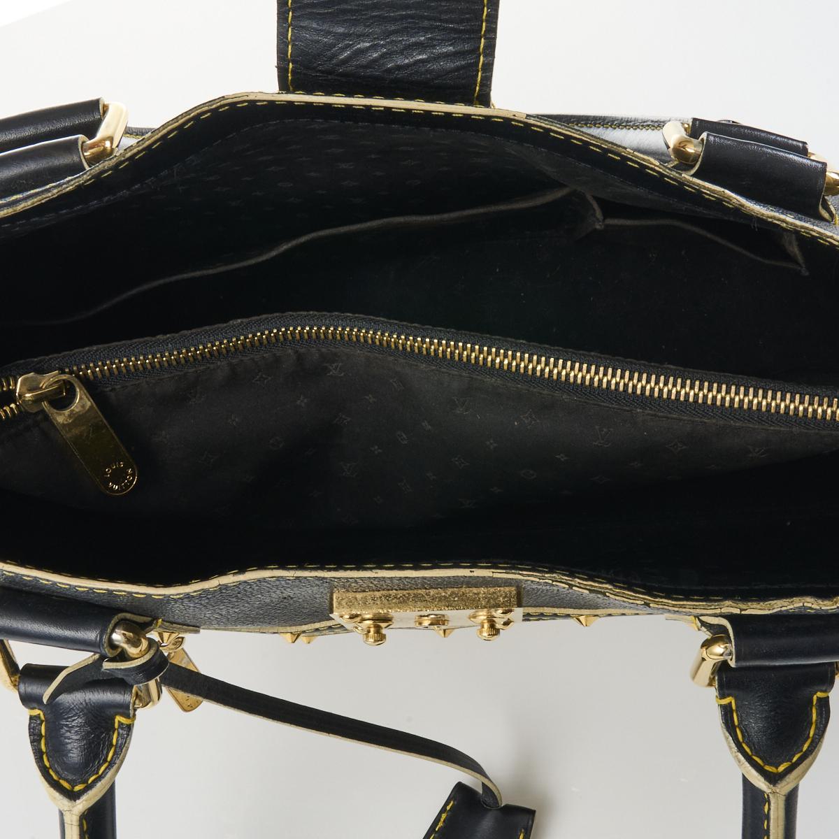 Louis Vuitton Black Suhali Leather Le Fabuleux Bag Louis Vuitton