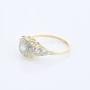 14ct Yellow Gold, .36ct Estate Diamond Ring - 2