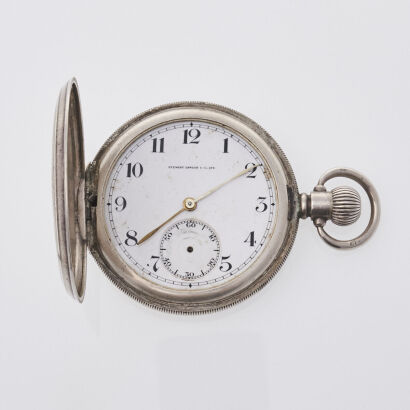 Stewart Dawson & Co Silver Pocket Watch