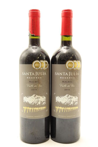 (2) 2015 Santa Julia Reserva Malbec, Uco Valley