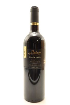 (1) 2013 Babich Wines Black Label Merlot, Hawke's Bay