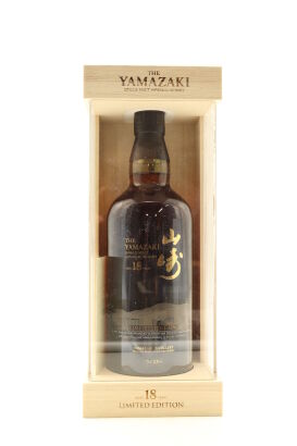 (1) Yamazaki 18 Year Old Limited Edition, 43% ABV