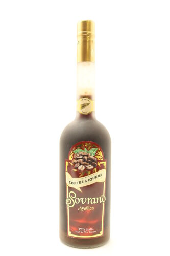 (1) Villa Italia Sovrano "Arabica" Coffee Liqueur, New Zealand, 20% ABV