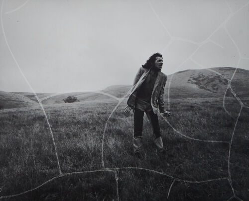 MARK ADAMS 1972 At Taitapu Portrait of the Artist Tony Fomison