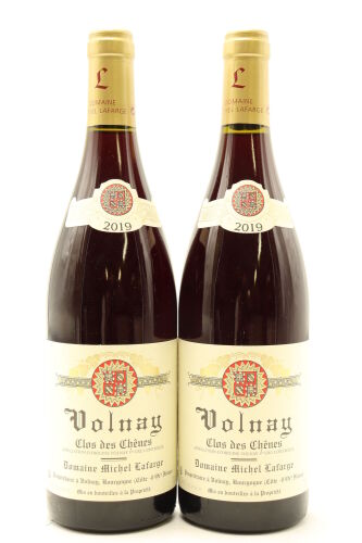 (2) 2019 Domaine Michel Lafarge Clos des Chenes, Volnay Premier Cru [JR18] [RP97]