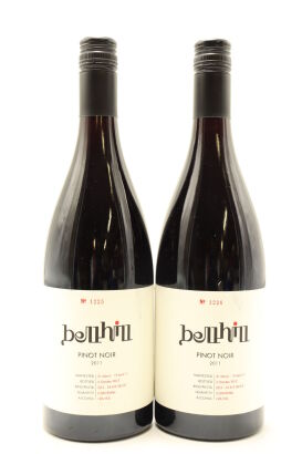 (2) 2011 Bell Hill Pinot Noir, Canterbury [JR17] [WS94] [BC98]