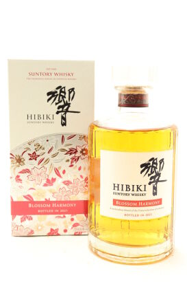 (1) Hibiki Blossom Harmony Japanese Blended Whisky, Bottled in 2021, 43% ABV