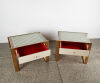 A Pair Of Designer Bedside Tables By Saniharto For Wynn Resorts - 2