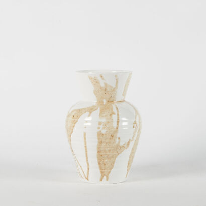 A Crown Lynn Slip Cast Vase