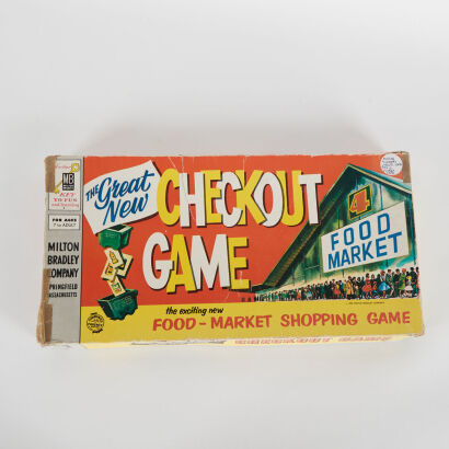 A Vintage Checkout Board Game C1959s