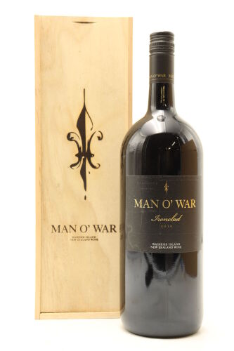 (1) 2010 Man O' War Ironclad, Waiheke Island, 1500ml [JR17.5] [BC95]