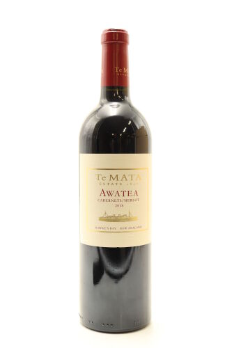 (1) 2018 Te Mata Estate 'Awatea' Cabernets Merlot, Hawke's Bay [JR17] [WE95]