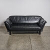 A 1980s Artifex Leather 3 Seater Day Bed Lounge Sofa Australian