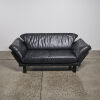 A 1980s Artifex Leather 2.5 Seater Day Bed Lounge Sofa Australian