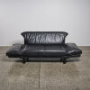 A 1980s Artifex Leather 2.5 Seater Day Bed Lounge Sofa Australian - 2