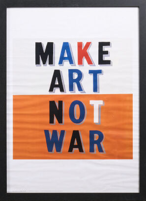 BOB AND ROBERTA SMITH Make Art Not War, Tate Museum