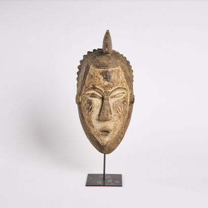 A Carved African Mask