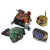 十九世纪中国清朝孩童帽四只 / Four 19th Century Chinese Qing Dynasty Silk Children Hats