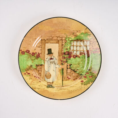 A Royal Doulton Gaffers D 4210 Plate