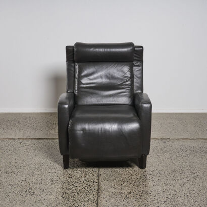 A Kovacs Murray Leather Reclining Chair