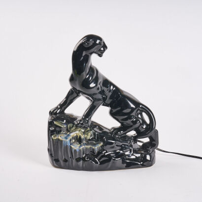 A Titian Panther Lamp AF