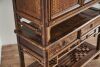 十八世纪中国虎皮纹木（楠木）带座圆角柜 / An 18th Century Chinese Tiger Skin Wood Round-Cornered Tapered Cabinet(Yuanjiaogui) - 9
