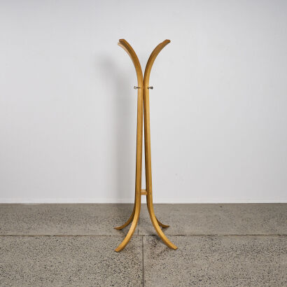 A Tall Plywood Coat Stand