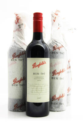 (6) 2006 Penfolds Bin 707 Cabernet Sauvignon