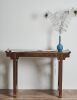 十八世纪中国黄花梨木雕灵芝纹翘头案（画案） / An 18th Century Chinese Huanghuali Recessed-Leg Altar Table(Qiaotou'an)