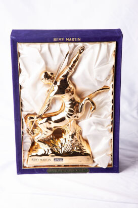 (1) Remy Martin Centaure Gold Limoges Ceramic Decanter 700ml, 40% abv