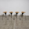 A Set Of Four Gary Hunt Stools