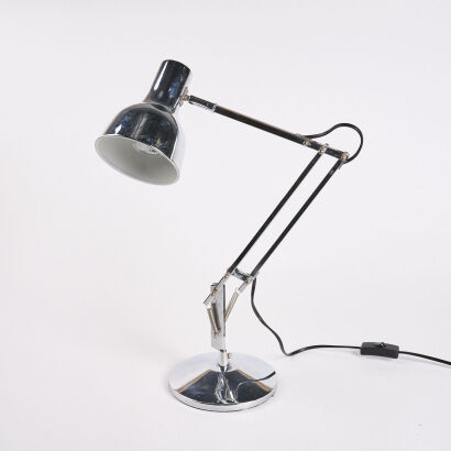 A Chrome Anglepoise Desk Lamp