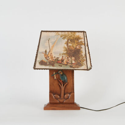 A Vintage Arts And Crafts Lamp