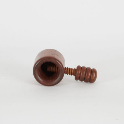 A Danish Rosewood Nut Cracker