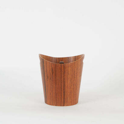 A Swedish Rosewood Ice Bucket