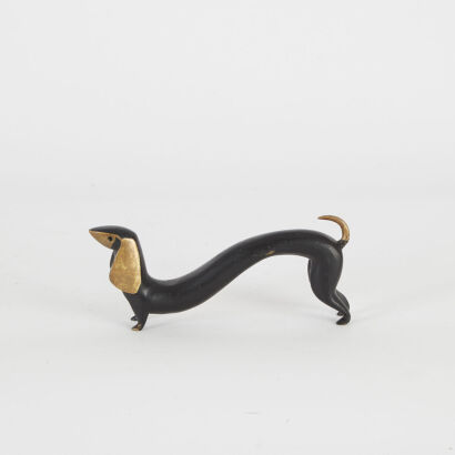 A Taxco Dog Figurine