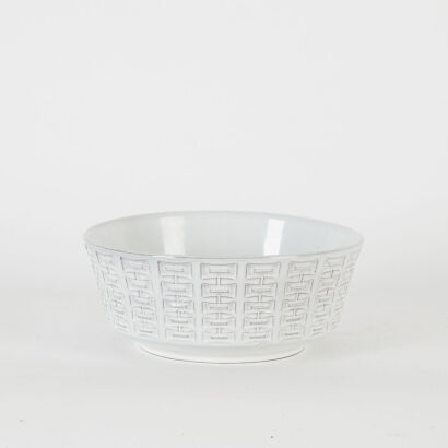 A Geometric Ceramic Bowl c1970