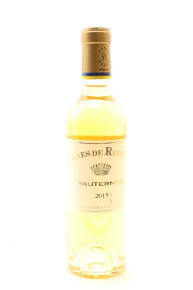 (1) 2015 Chateau Rieussec 'Les Carmes de Rieussec', Sauternes, 375ml