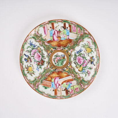 A Chinese Famille Rose Dish