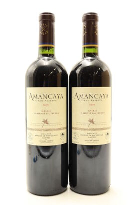 (2) 2009 Bodegas Caro 'Amancaya' Gran Reserva Malbec - Cabernet Sauvignon, Mendoza