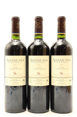 (3) 2009 Bodegas Caro 'Amancaya' Gran Reserva Malbec - Cabernet Sauvignon, Mendoza