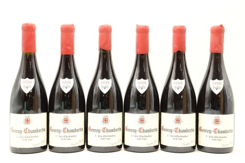 (6) 2008 Domaine Fourrier Les Cherbaudes Vieilles Vignes, Gevrey-Chambertin Premier Cru [JR17]