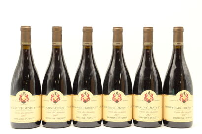 (6) 2007 Domaine Ponsot Morey-Saint-Denis Premier Cru Cuvee des Alouettes, Cote de Nuits [JR18]