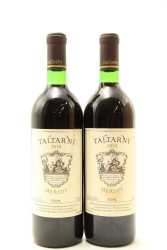 (2) 1991 Taltarni Merlot, Pyrenees