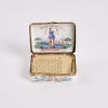 A German Enamel Snuff Box Commemorating The Peace Of Hubertusbury 1763