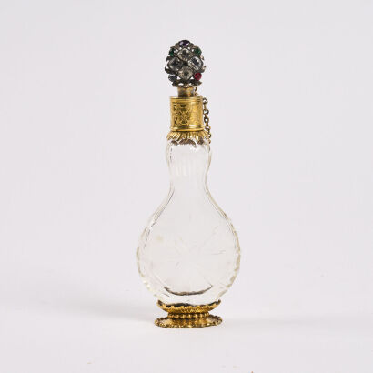 A Gold-Plated Perfume Bottle