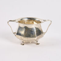 A Sterling Silver Edward Viner Sugar Bowl Sheffield 1939