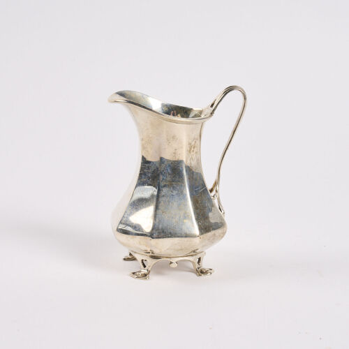 A Sterling Silver Edward Viner Milk Jug Sheffield 1939