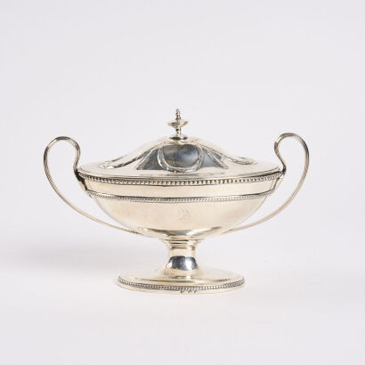 A Sterling Silver Tureen London 1902